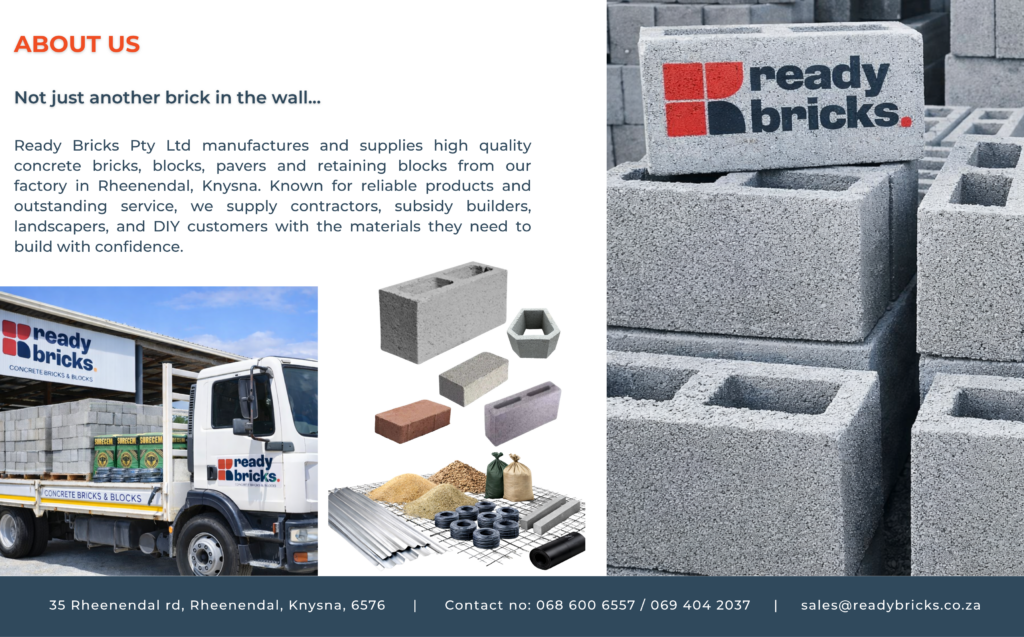 All about Ready Bricks and their products
