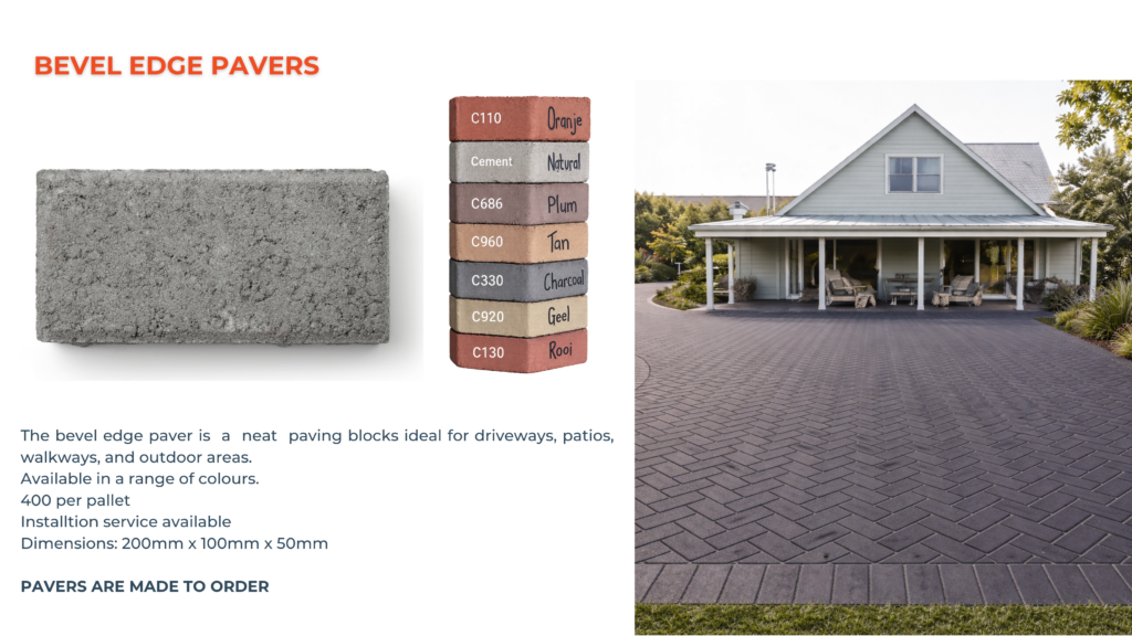 Ready Bricks Bevel edged Pavers